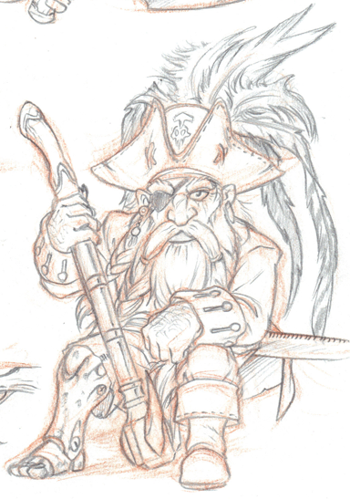 Dwarf Captain concept Art Dwarf Captain